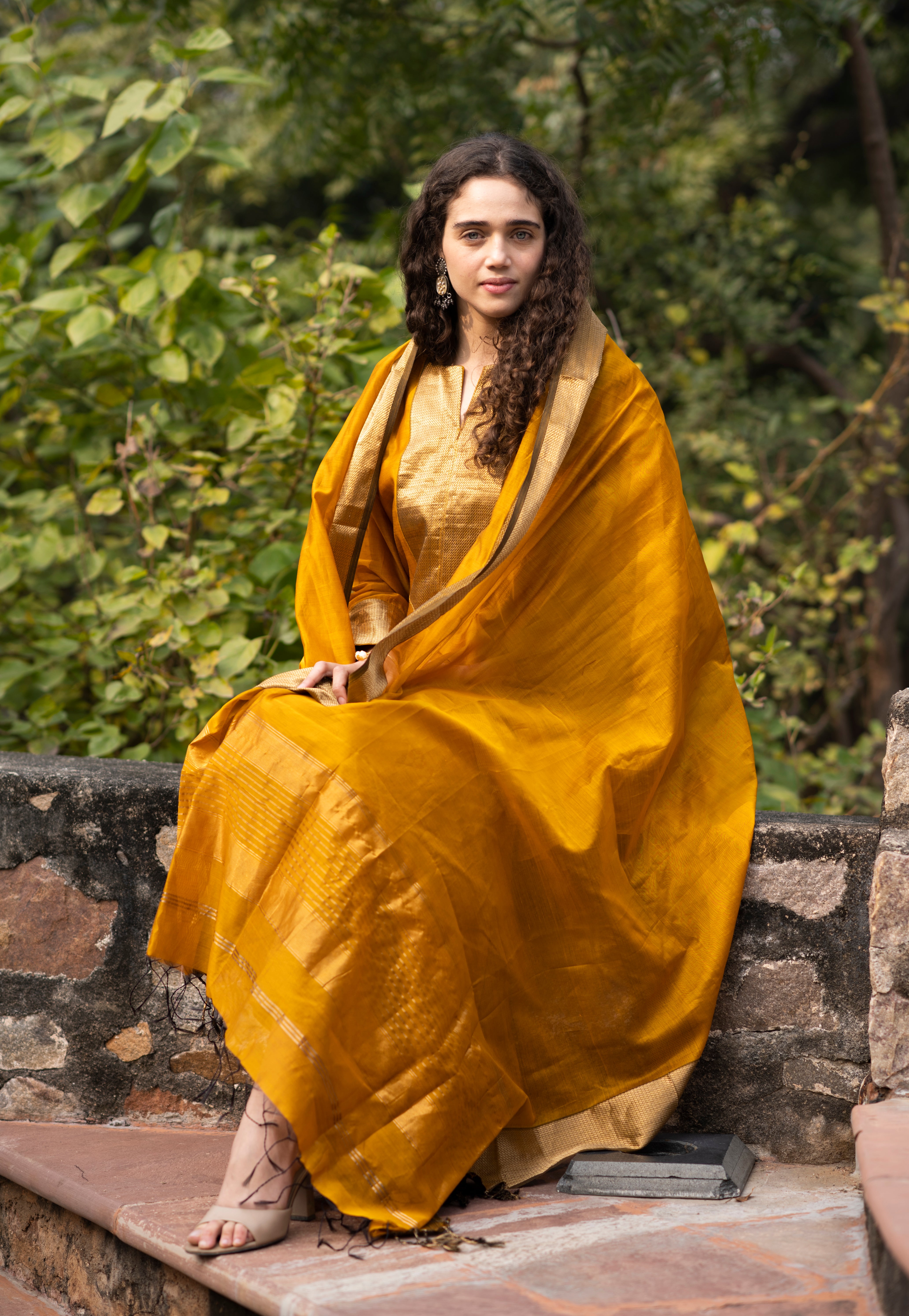 Pure Maheshwari silk