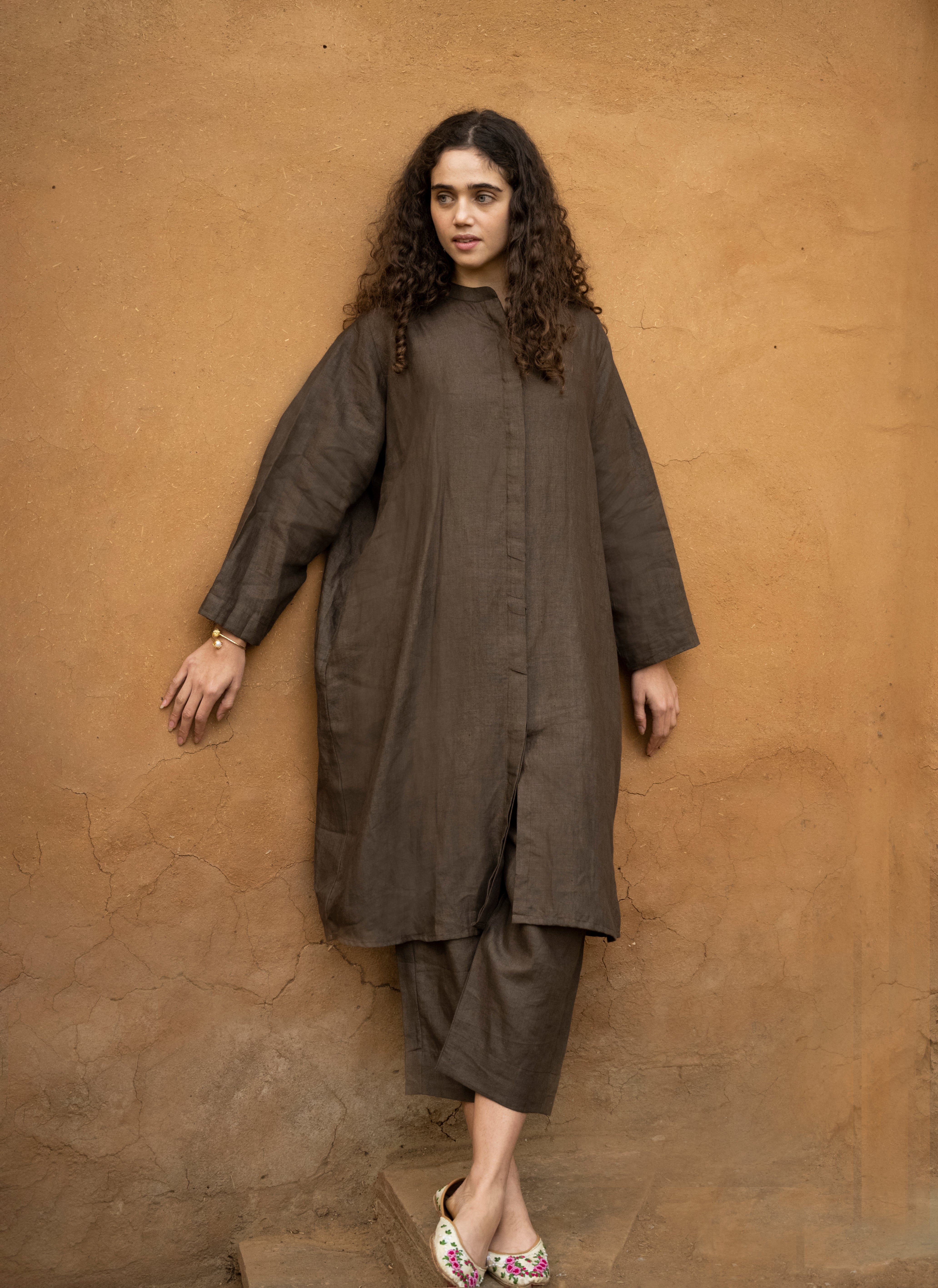 Pure linen Kurta