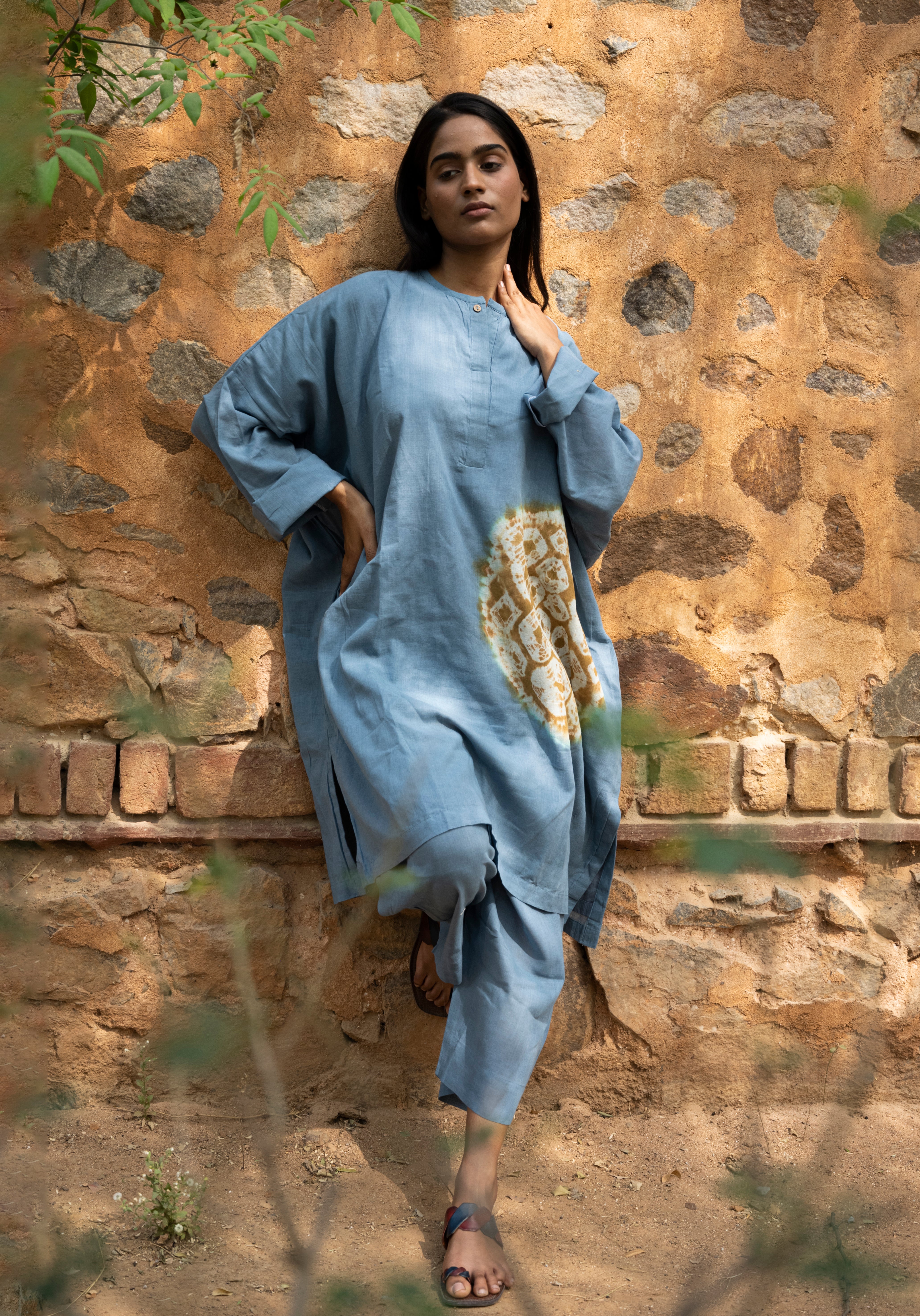 Pure Mulmul Shibori