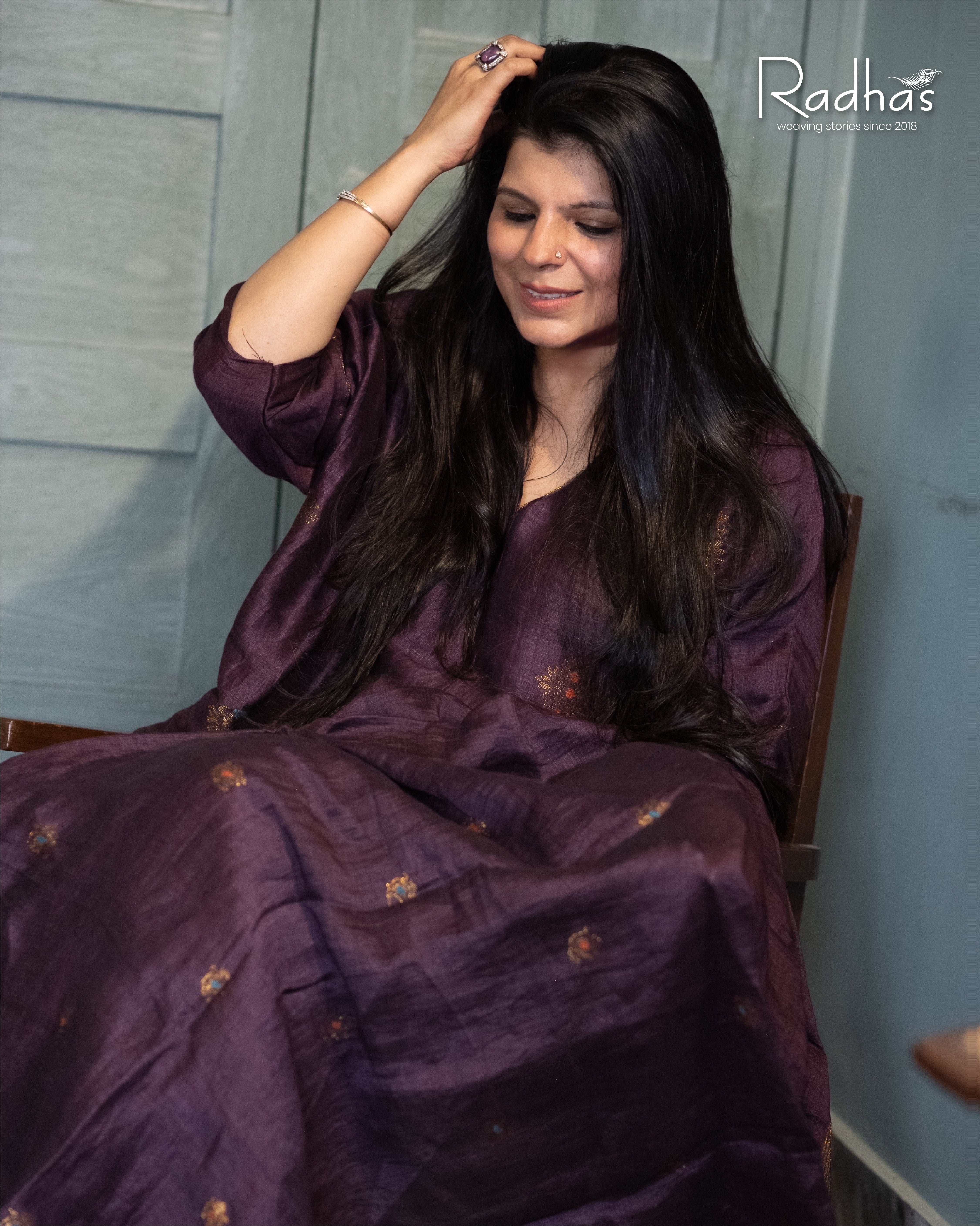 Pure Linen Zari Jamdanis