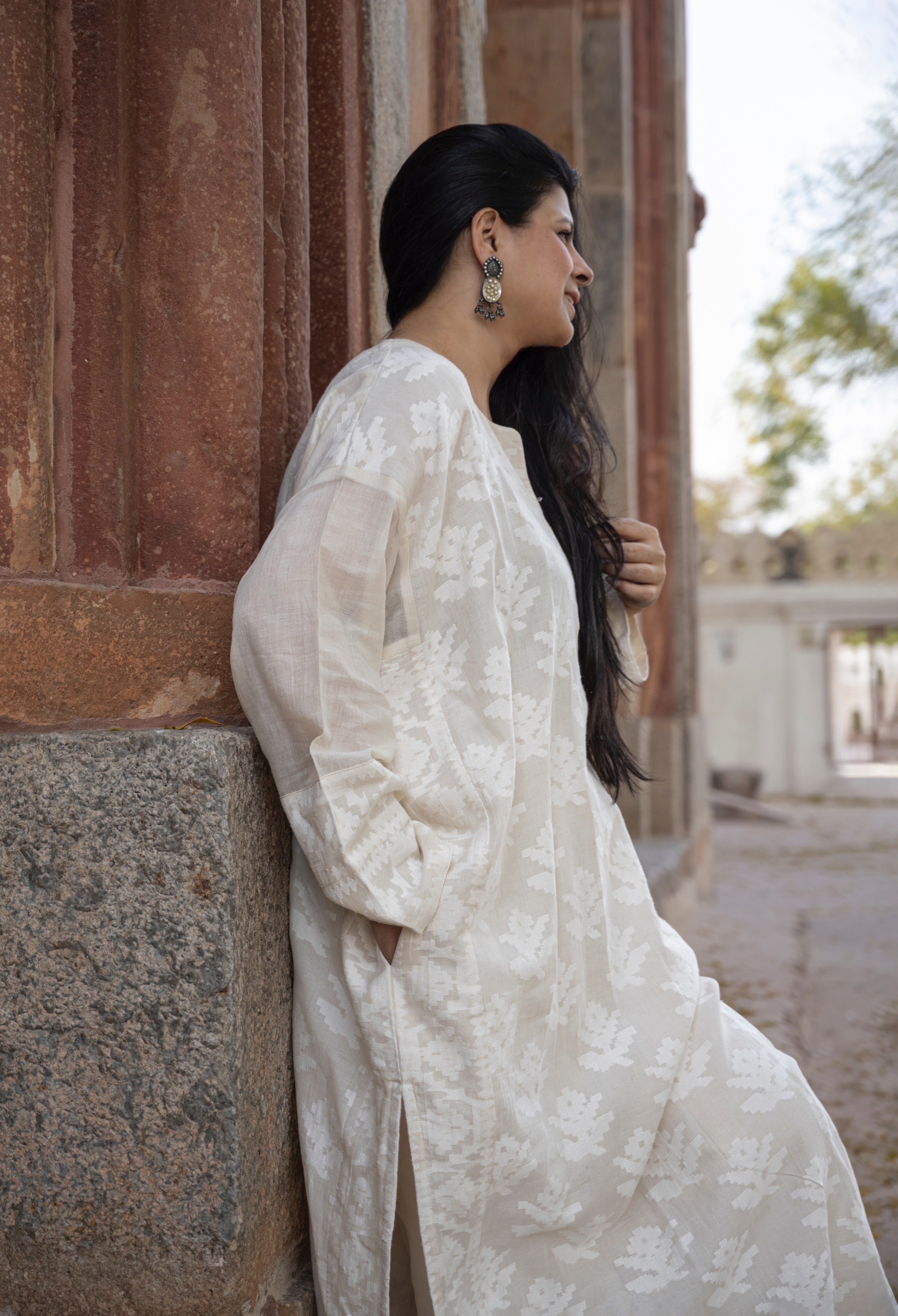 Dhakai Jamdanis Fabric