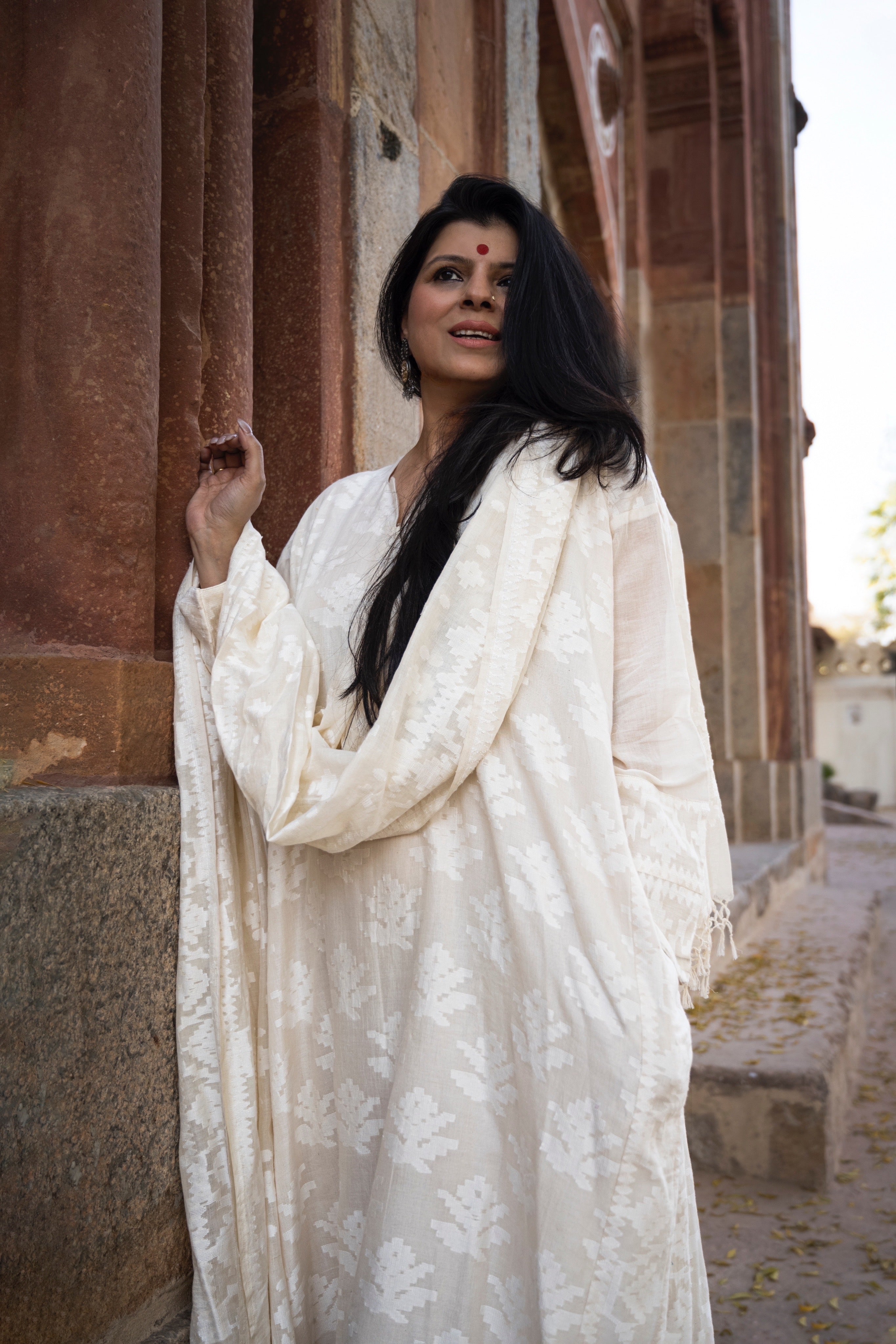 Dhakai Jamdanis Fabric