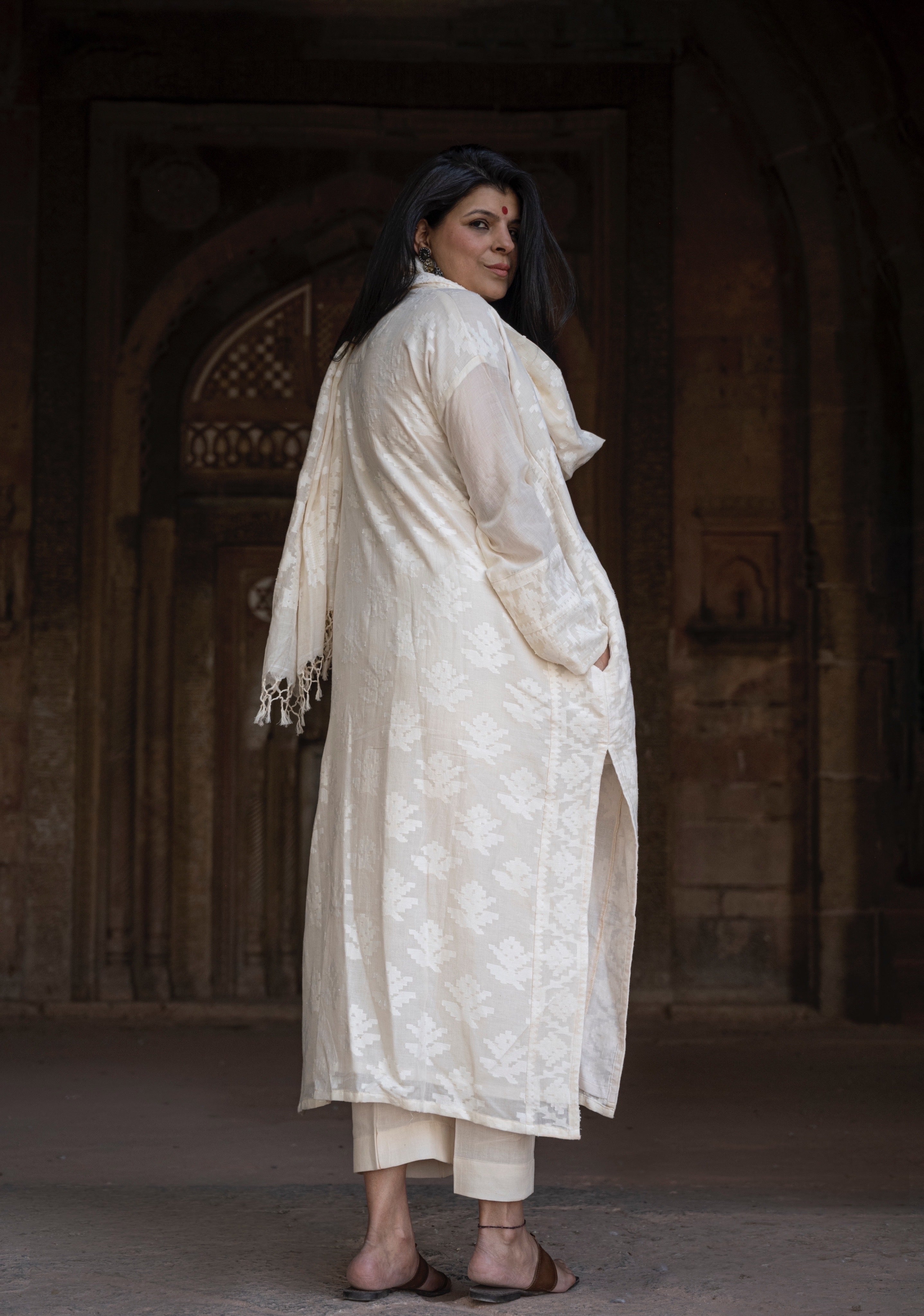 Dhakai Jamdanis Fabric