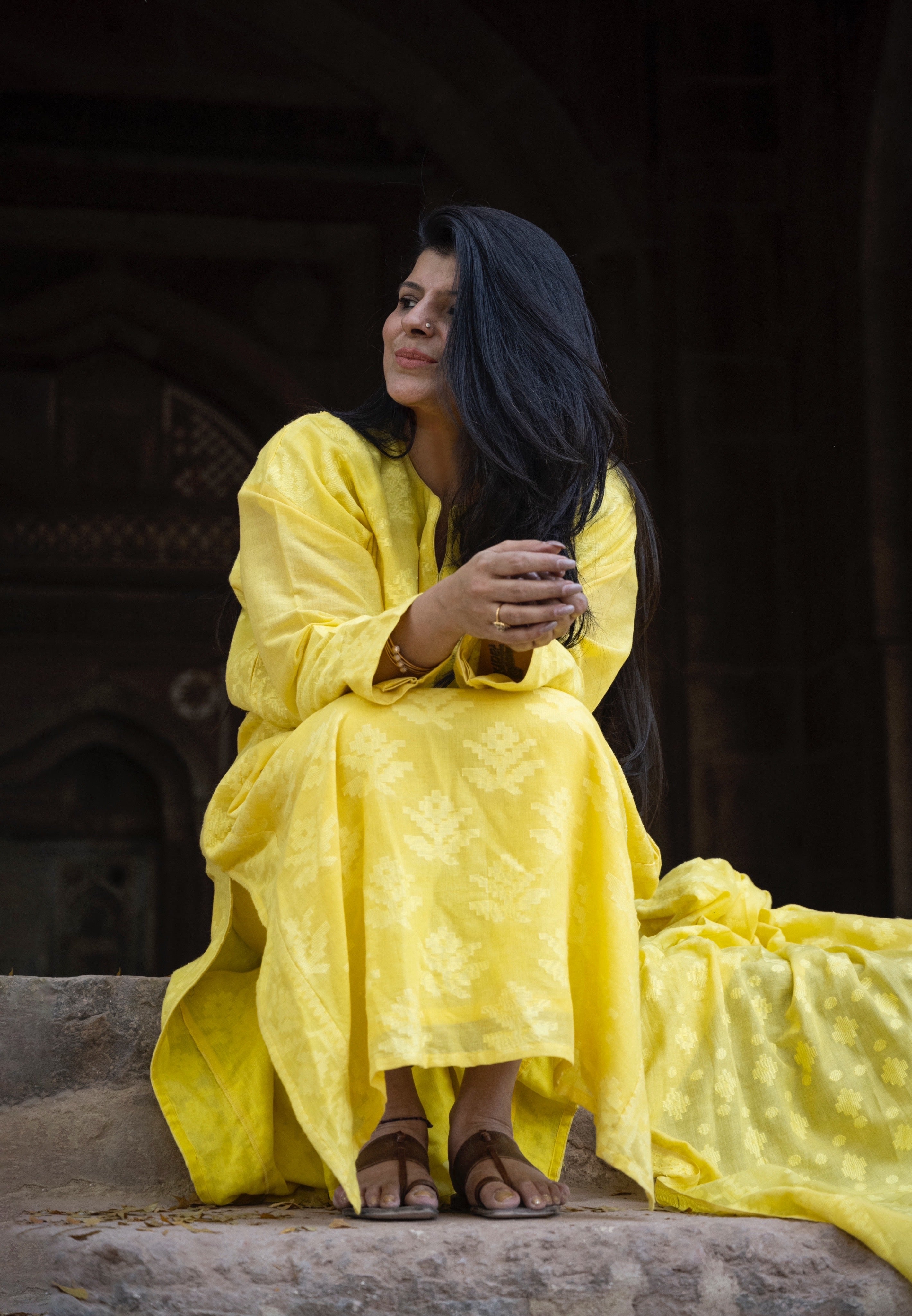 Dhakai Jamdanis Fabric