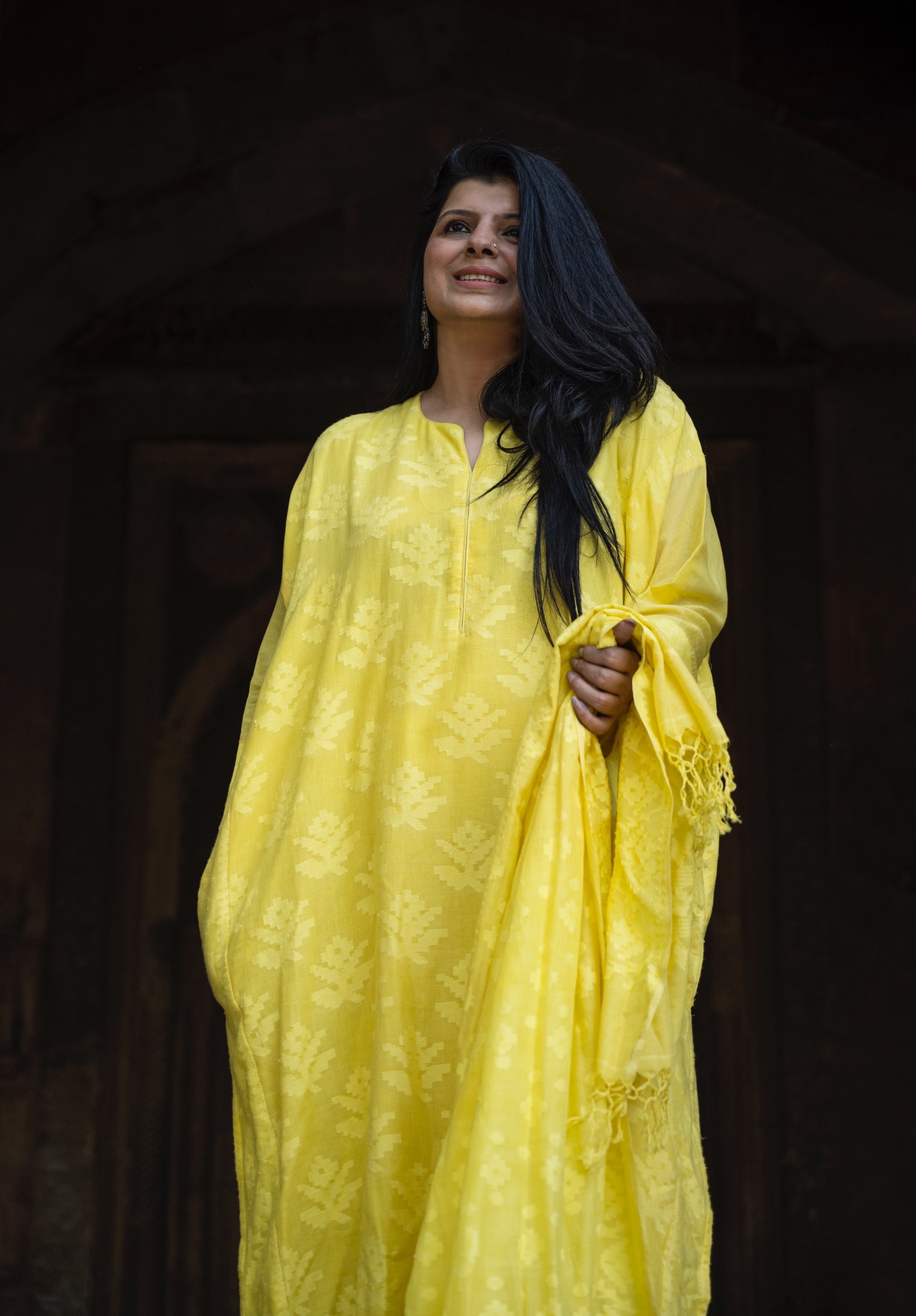 Dhakai Jamdanis Fabric