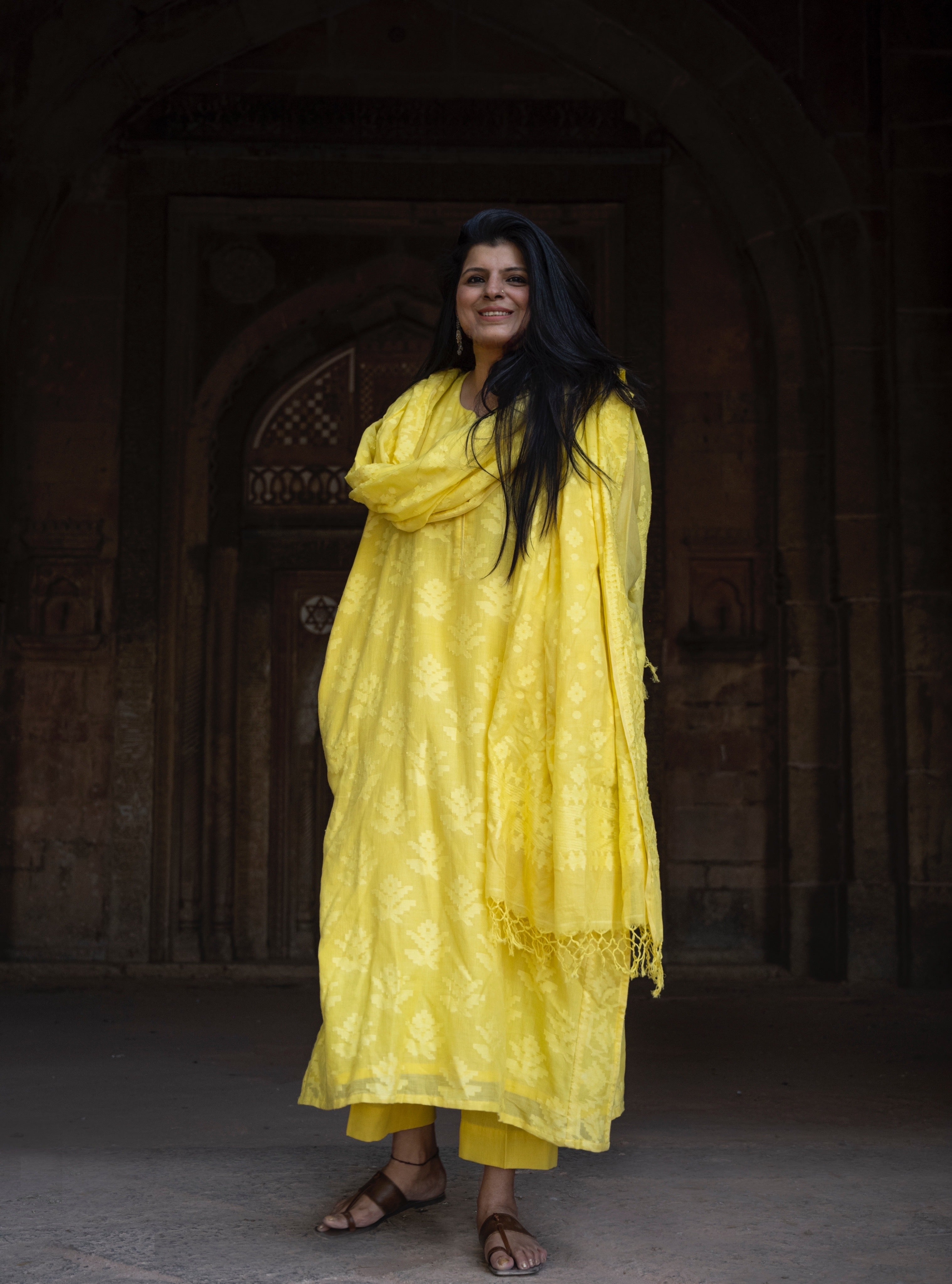 Dhakai Jamdanis Fabric