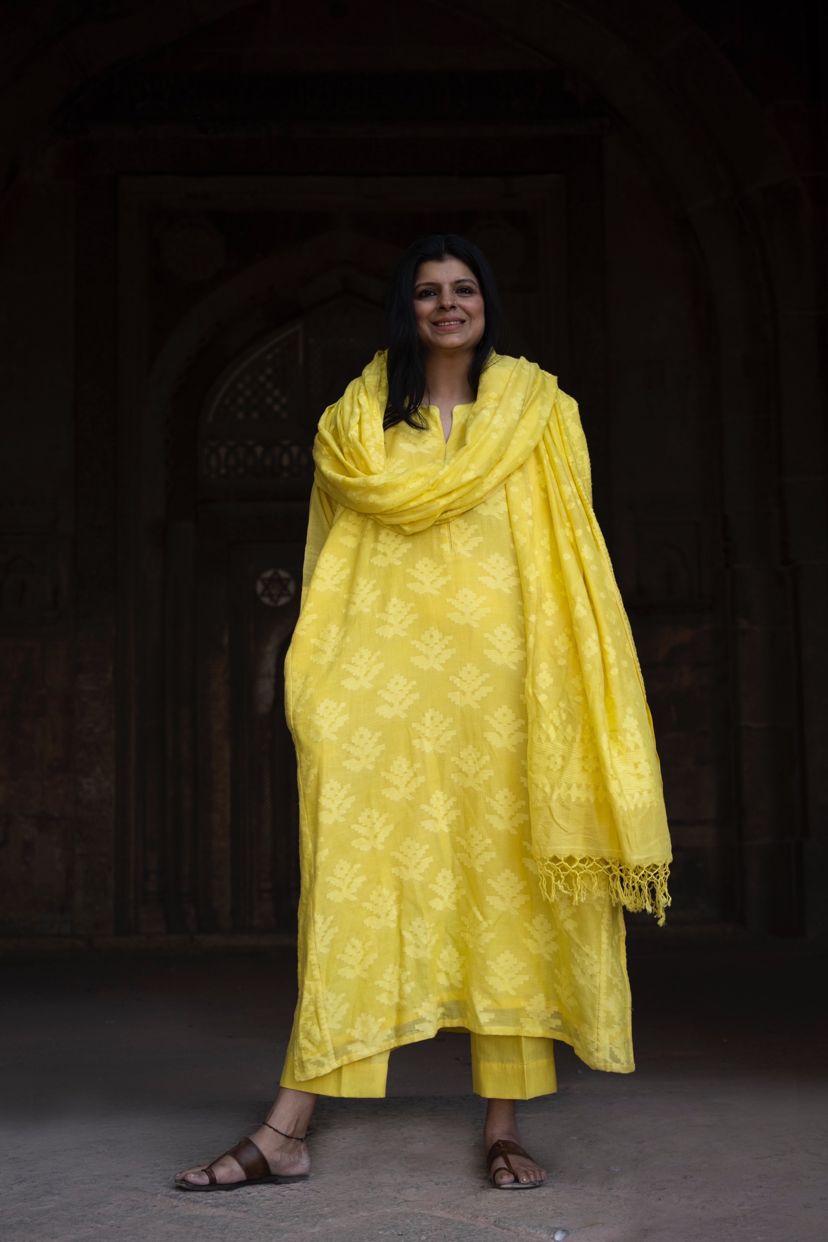 Dhakai Jamdanis Fabric