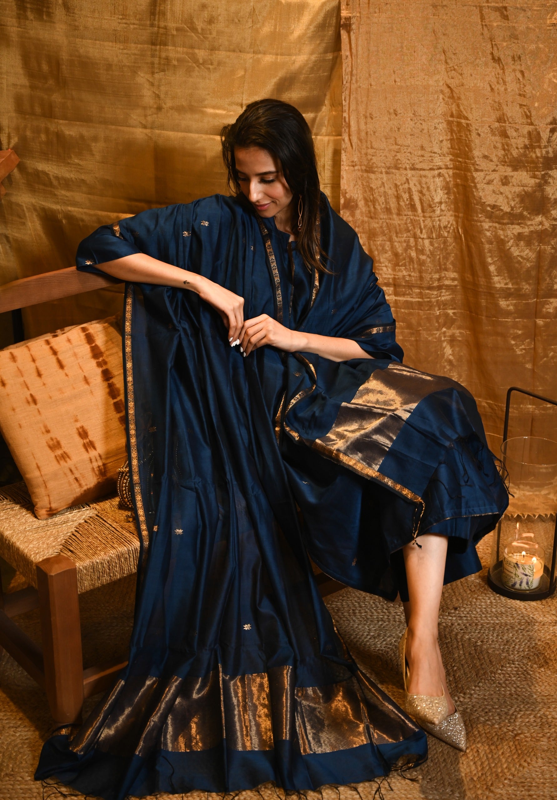 Pure handloom silk