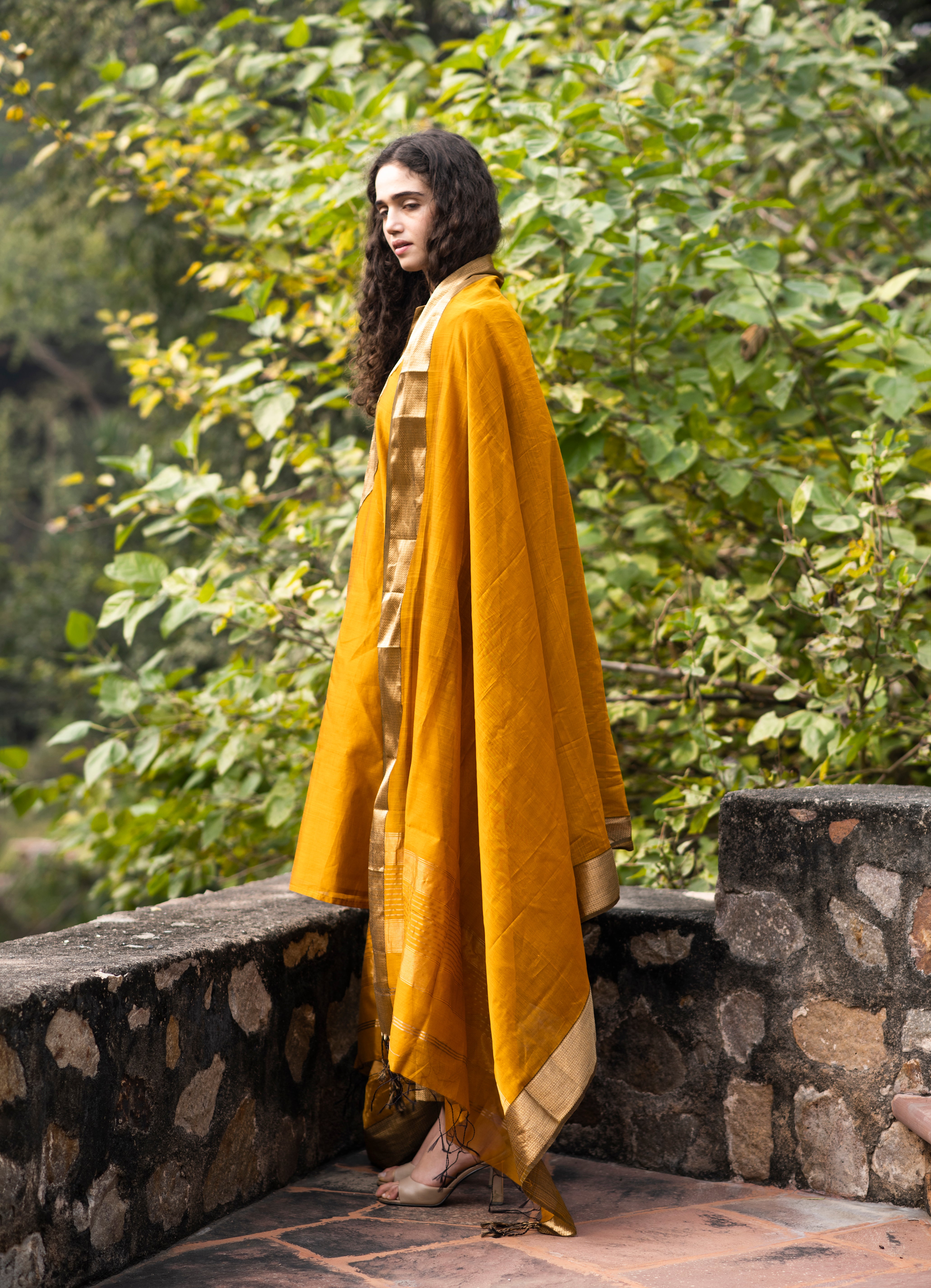 Pure Maheshwari silk