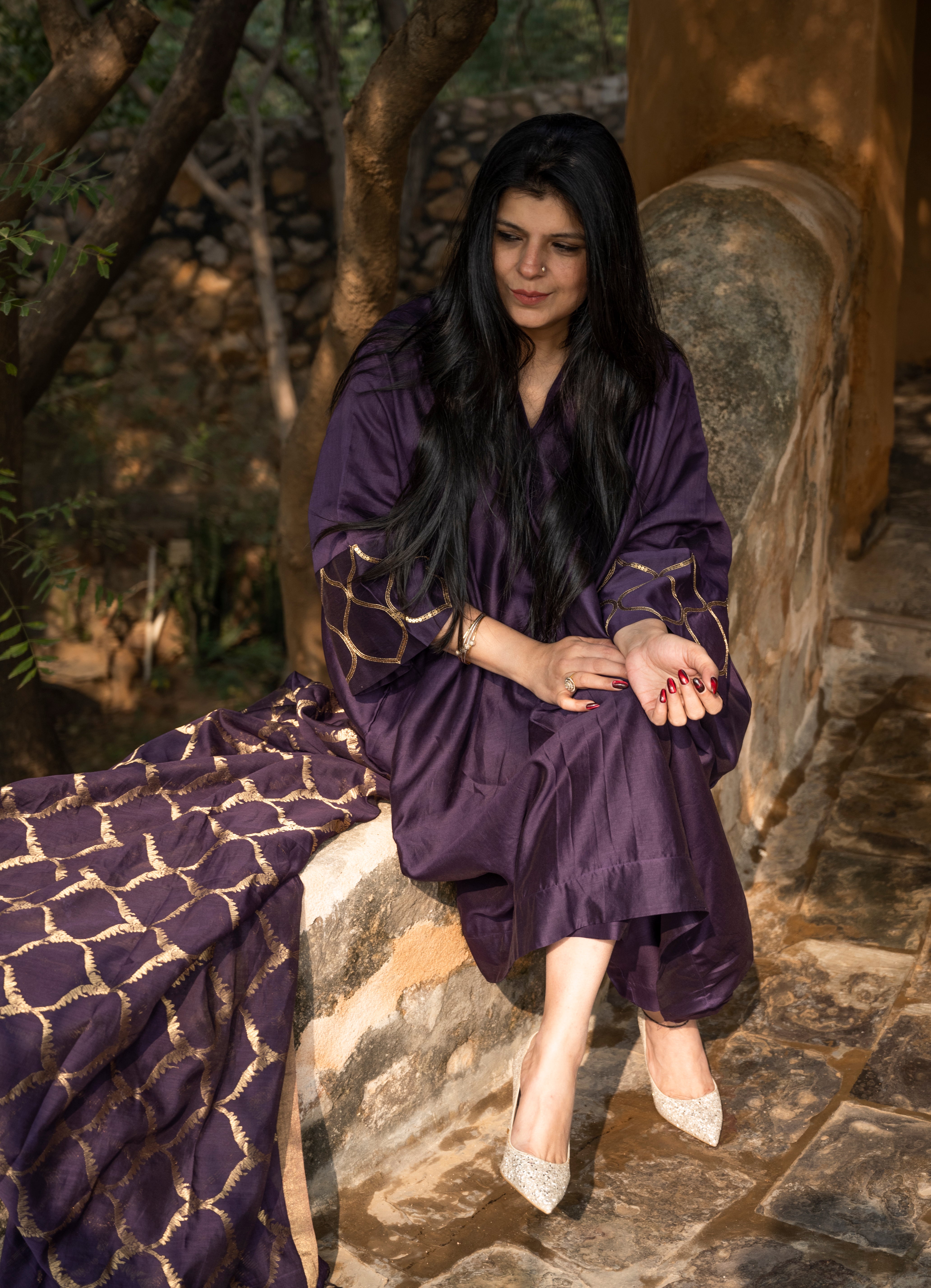 Pure Chanderi Silk with Ek Taar Dupatta