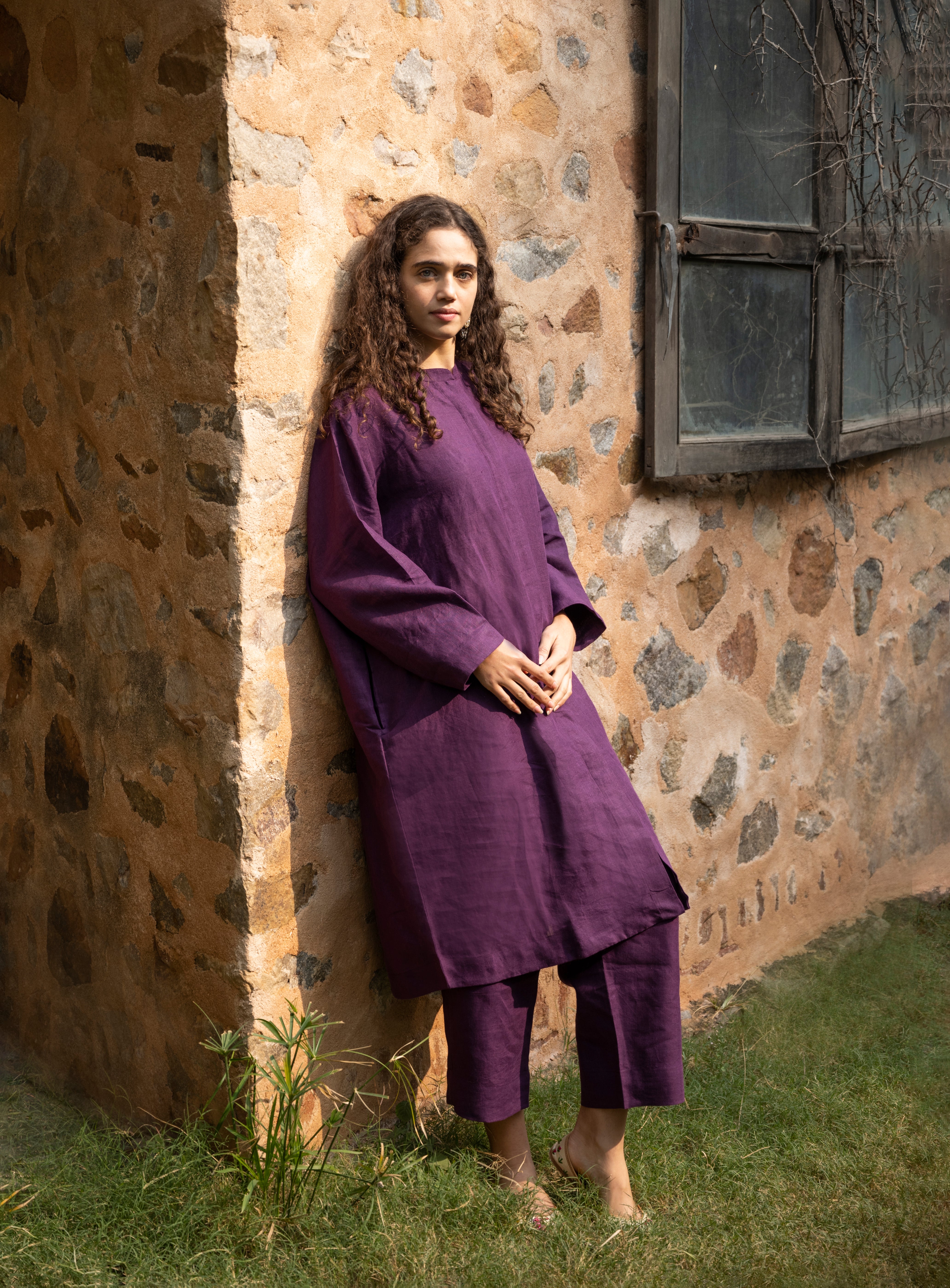 Pure linen Co-ord