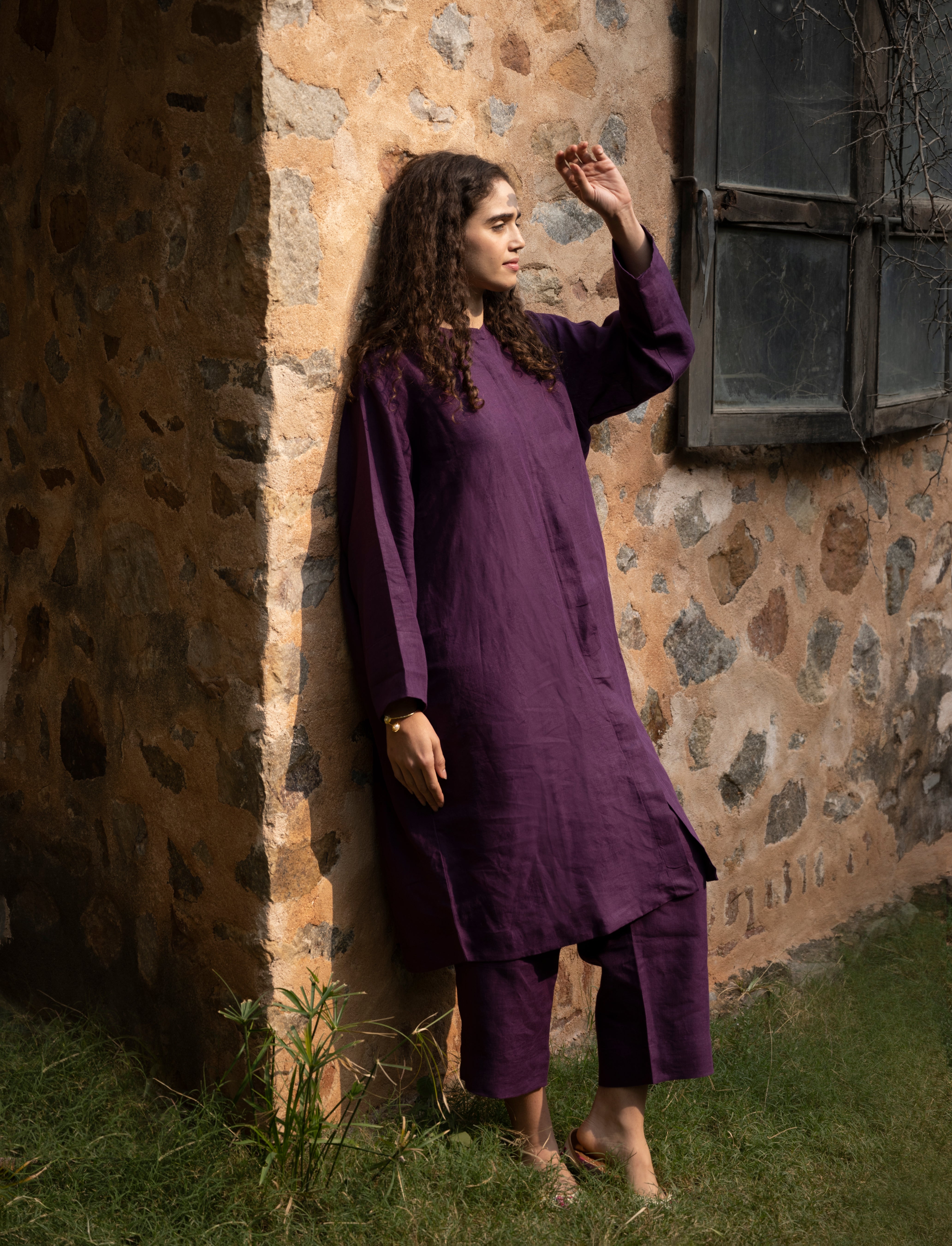 Pure linen Co-ord