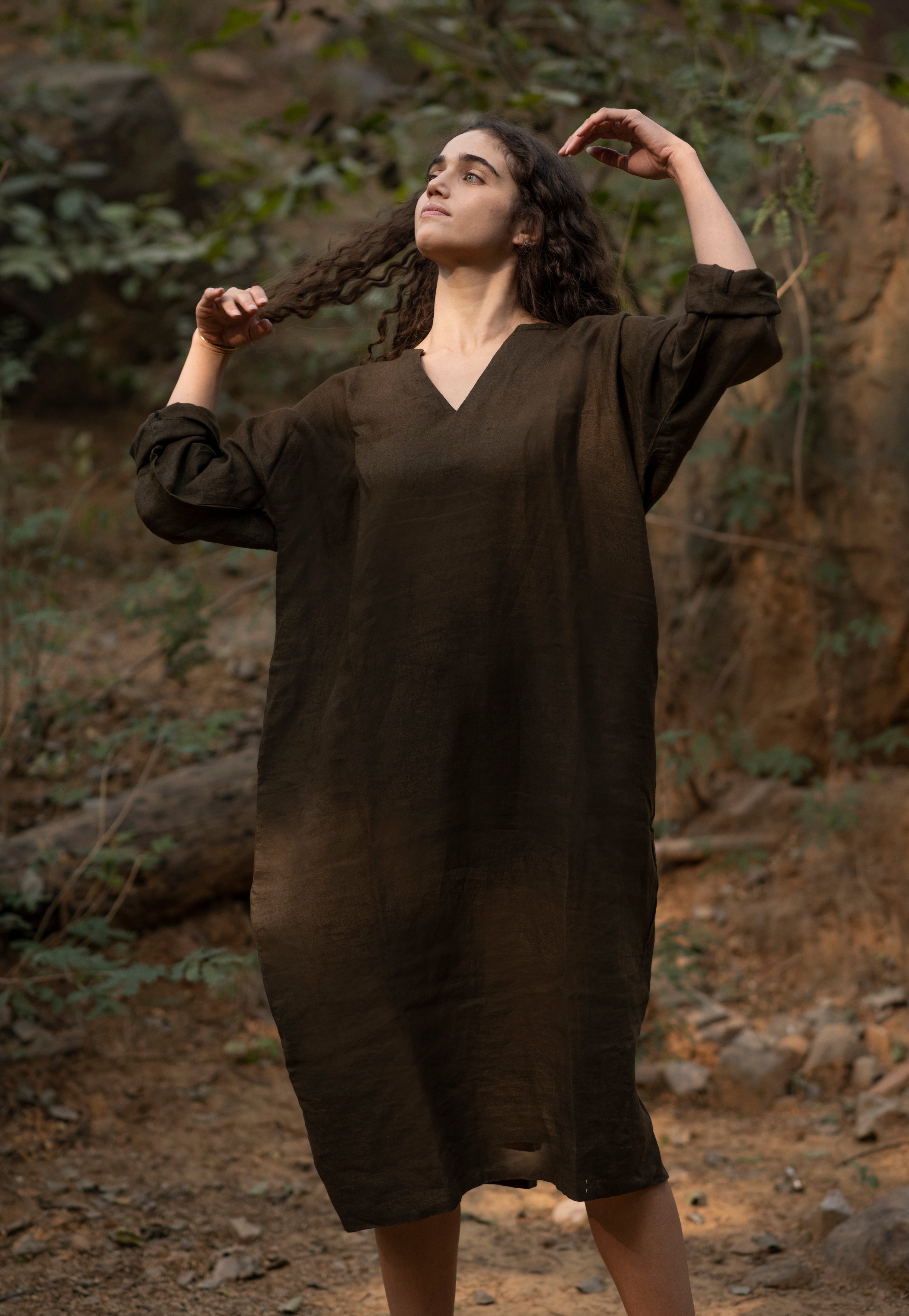 Pure Linen Dress