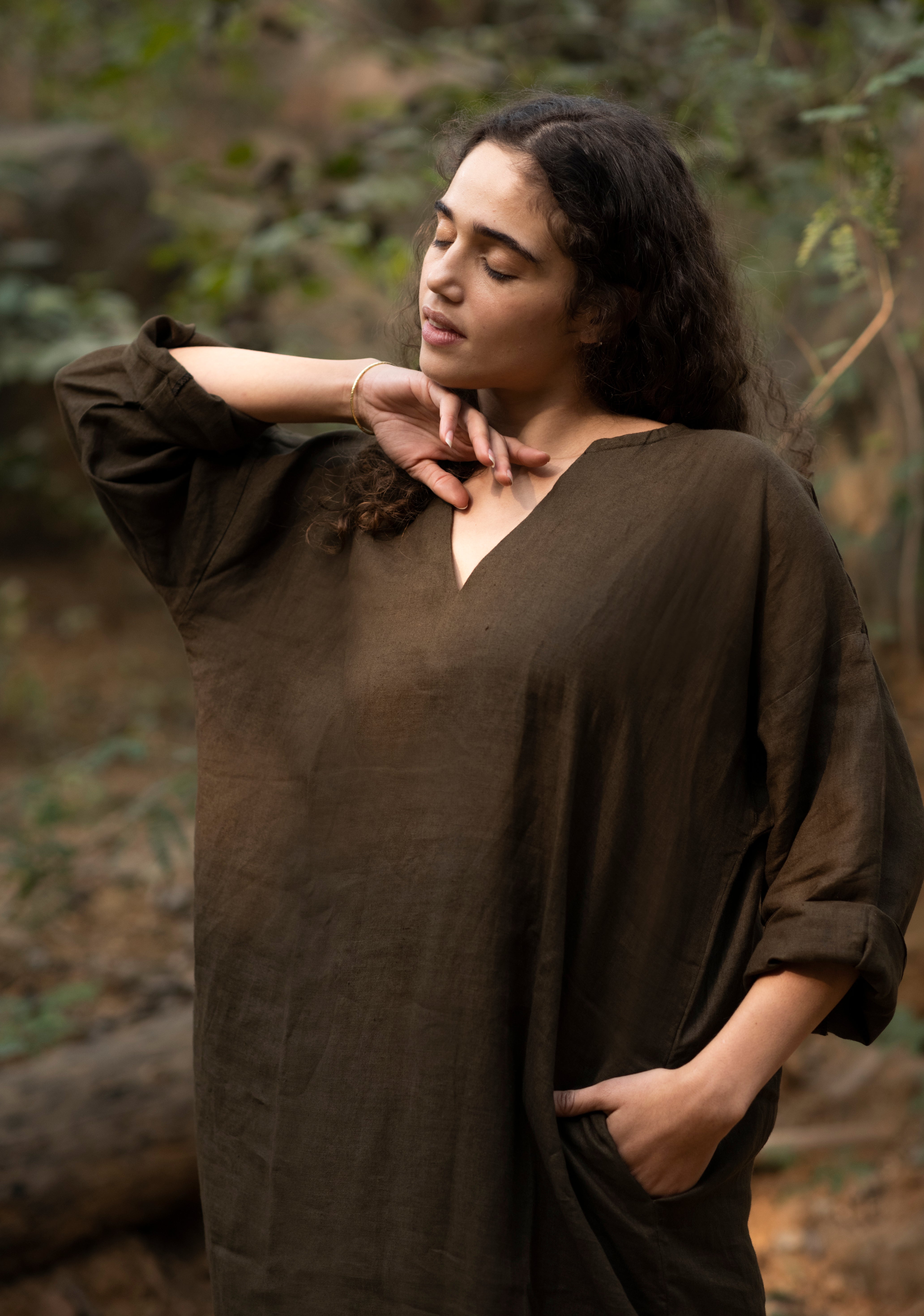 Pure Linen Dress