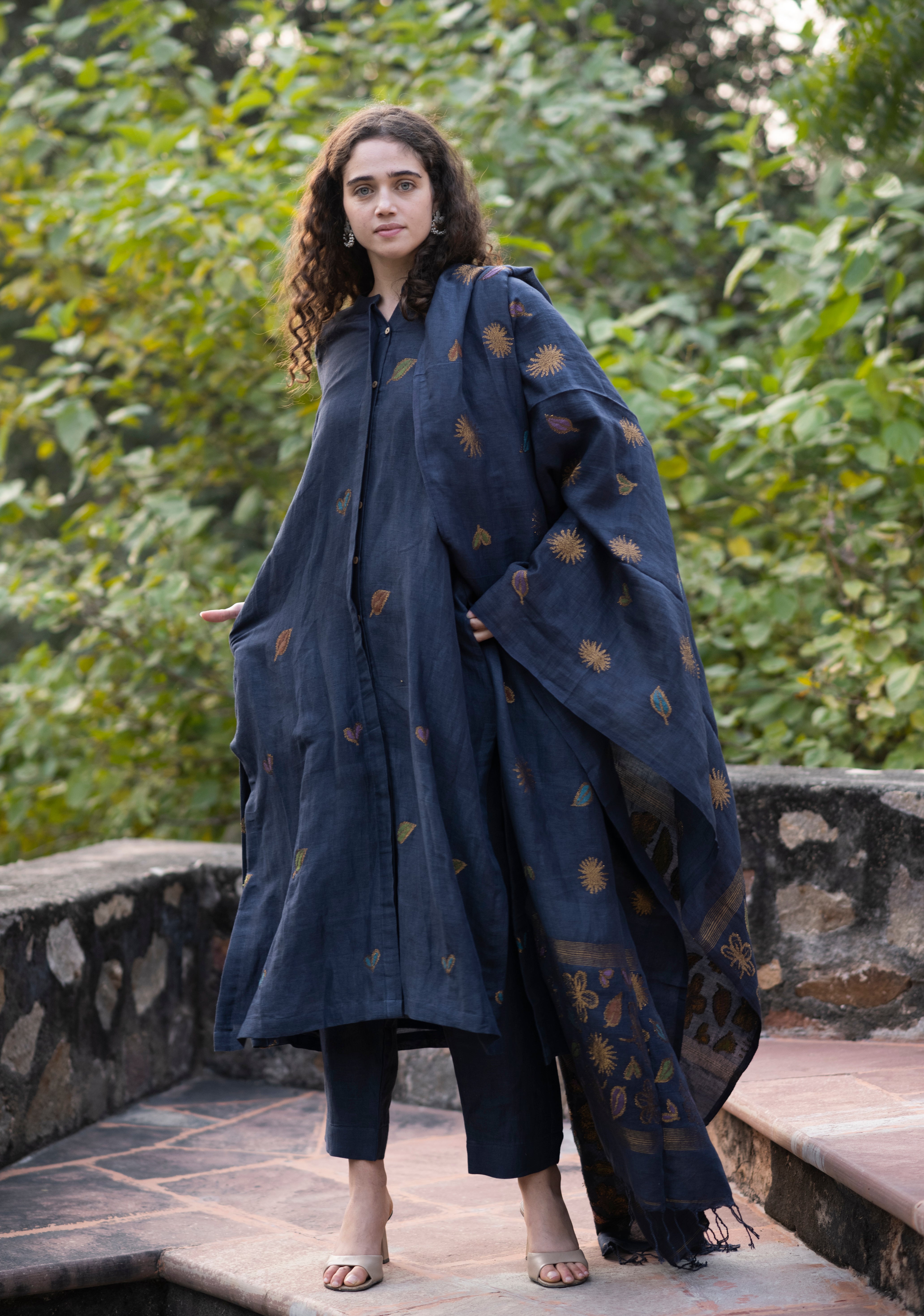 Pure Linen Jamdanis