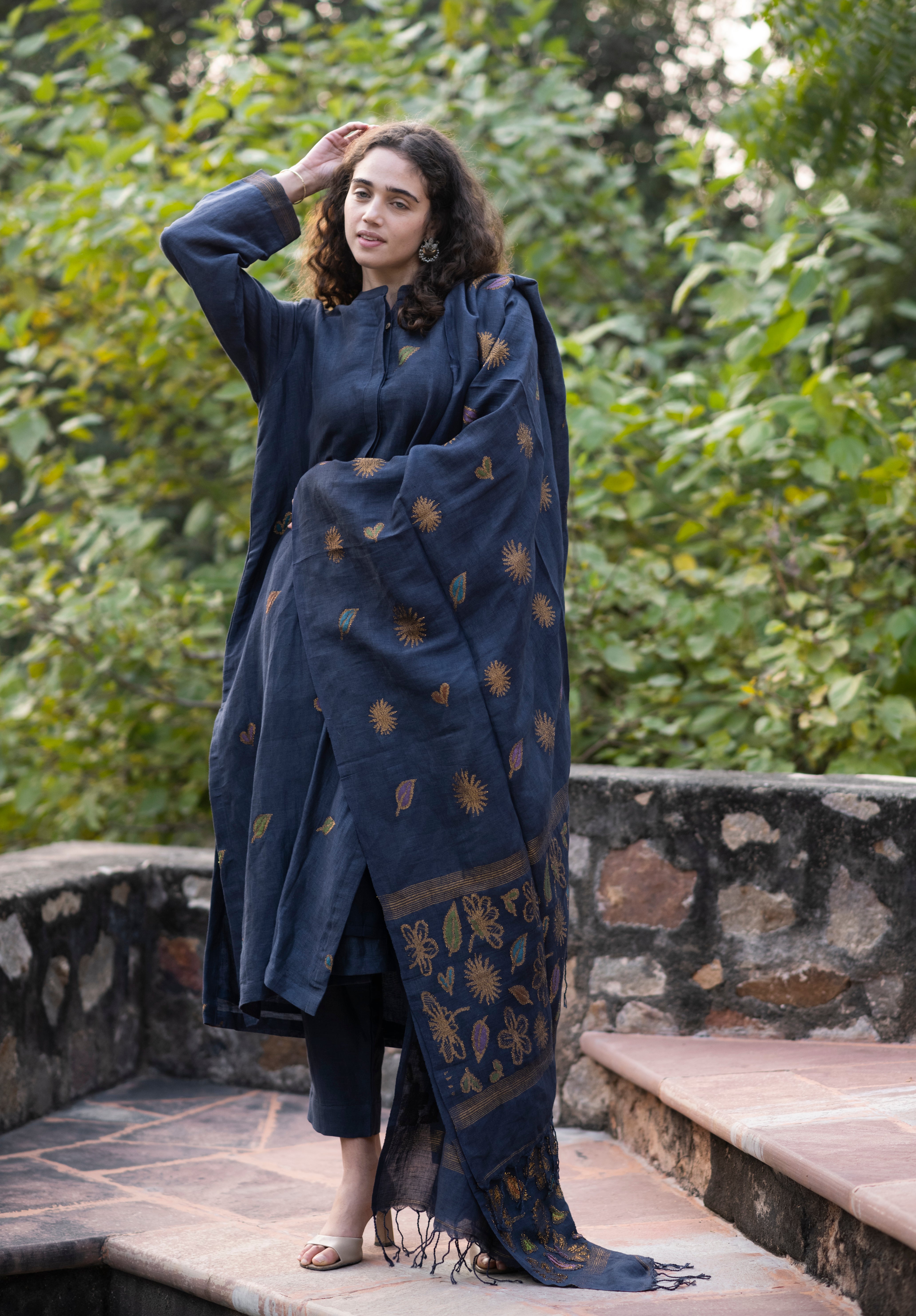 Pure Linen Jamdanis