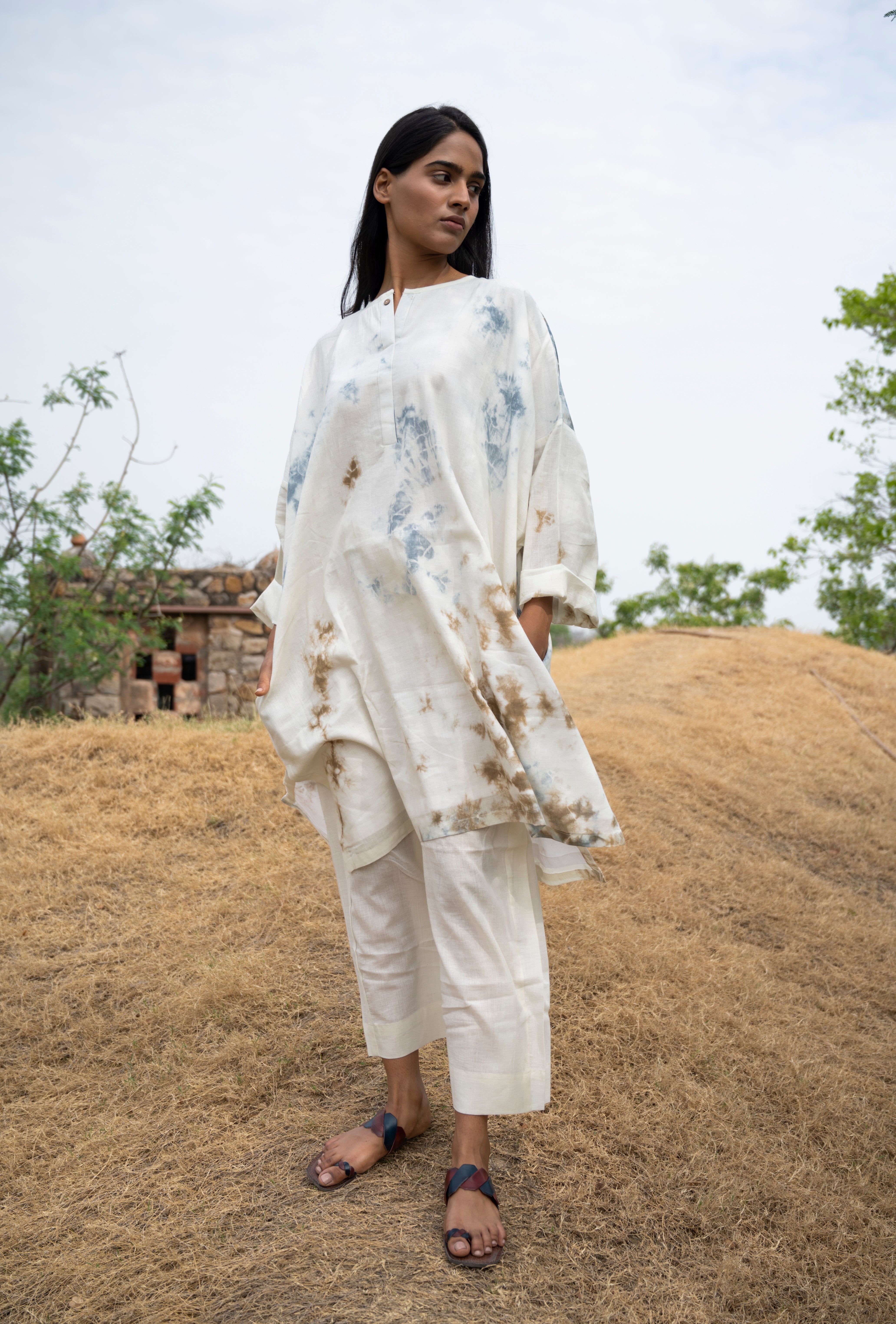 Pure Mulmul Shibori
