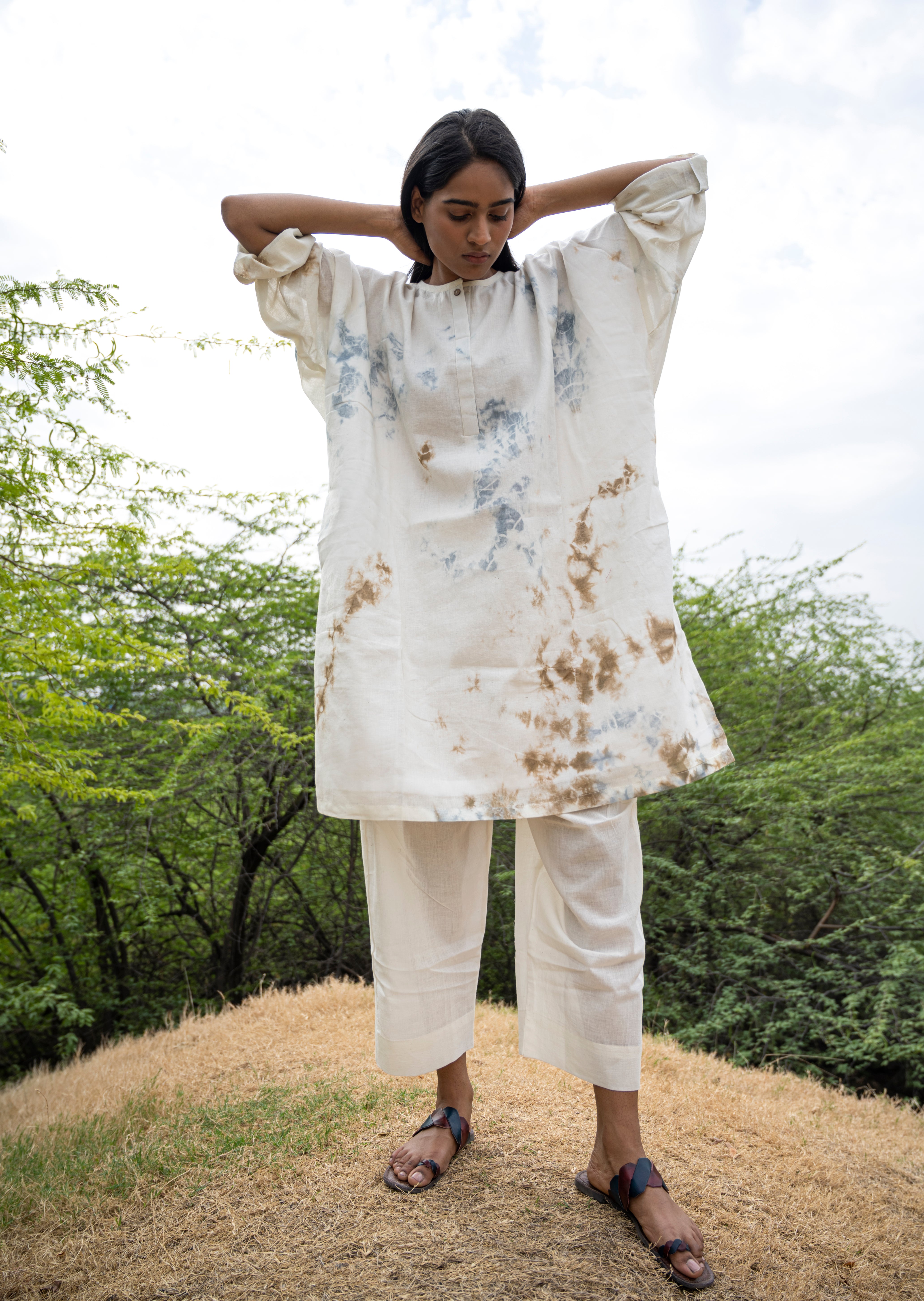 Pure Mulmul Shibori