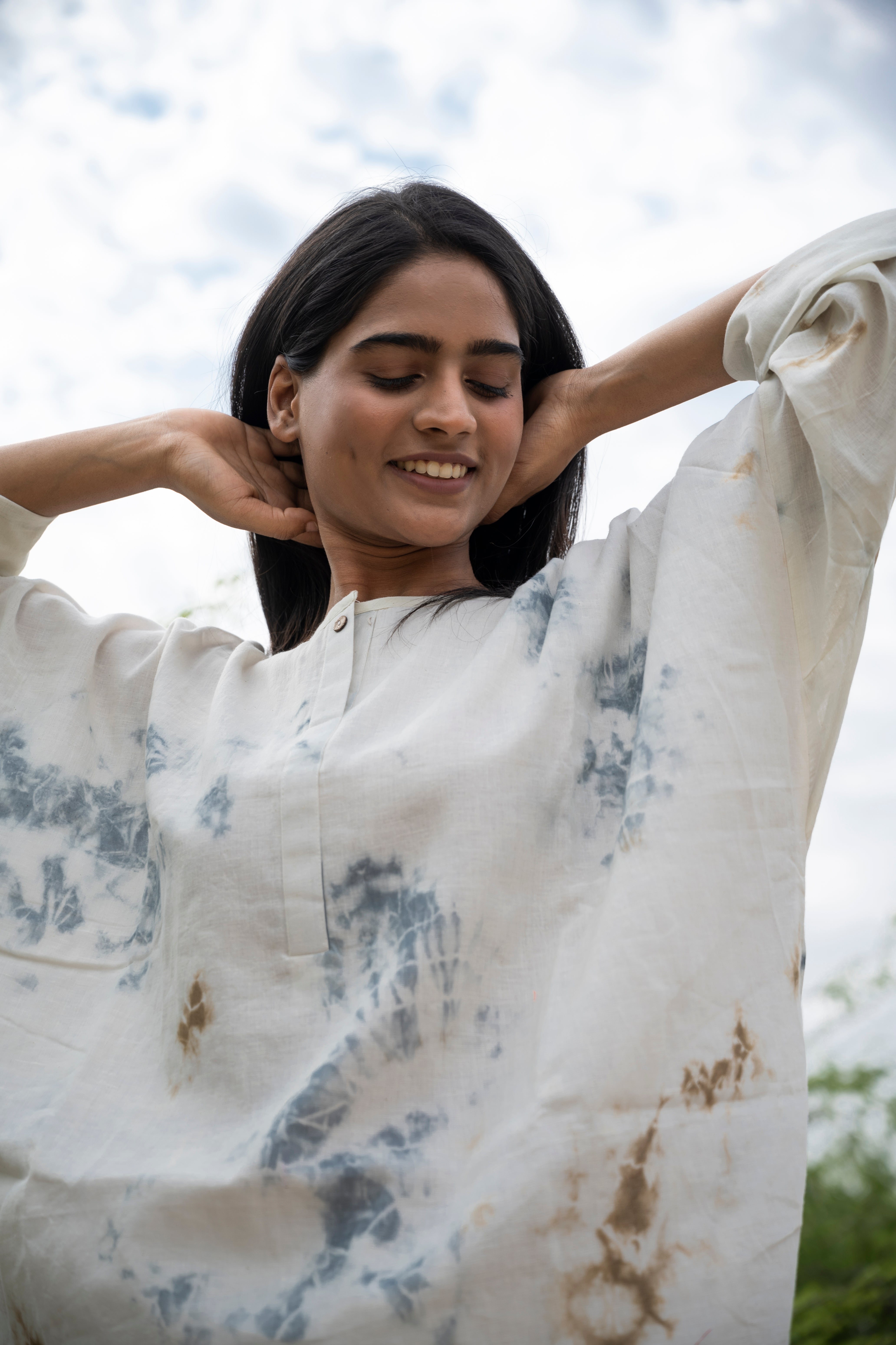 Pure Mulmul Shibori