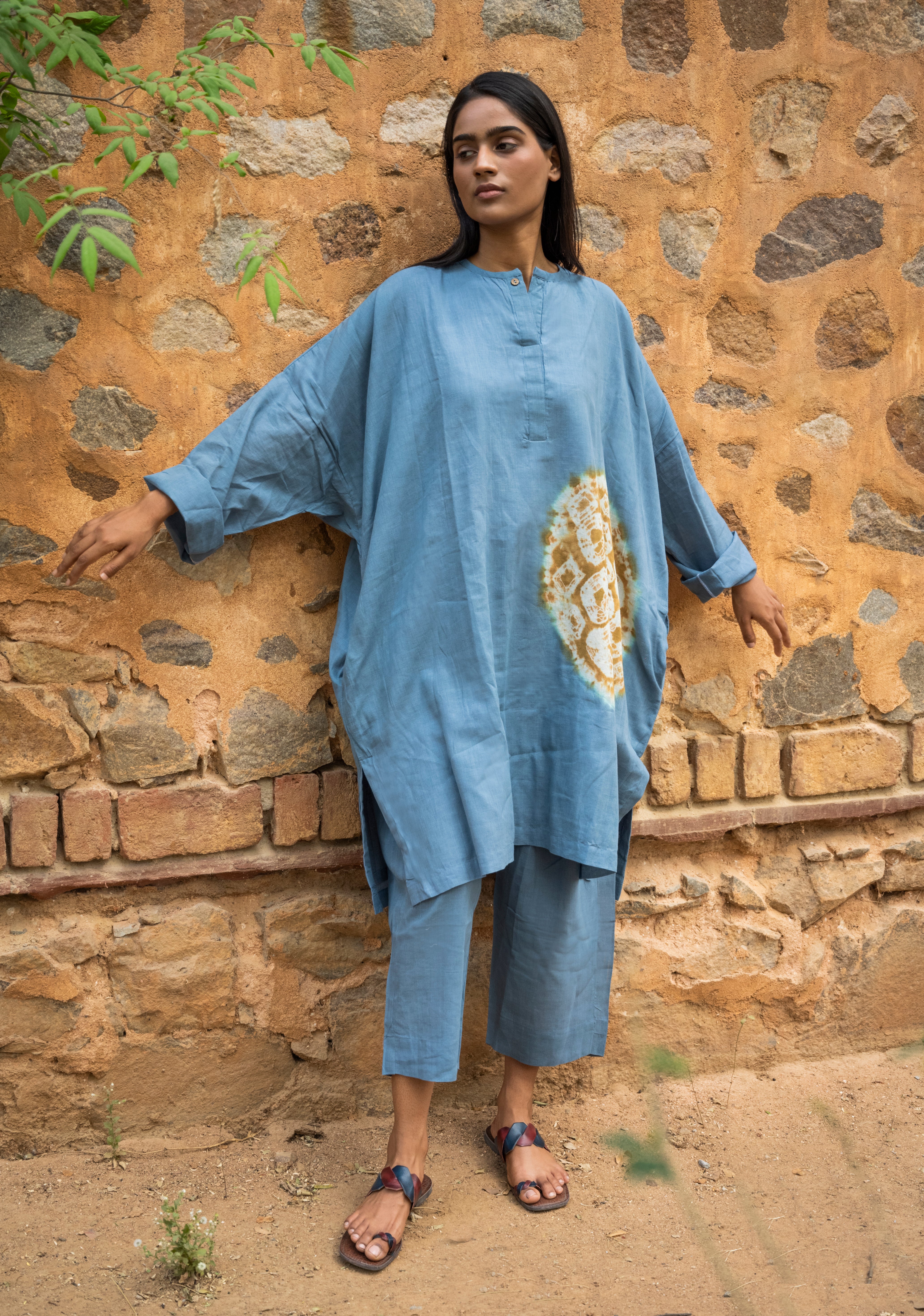 Pure Mulmul Shibori