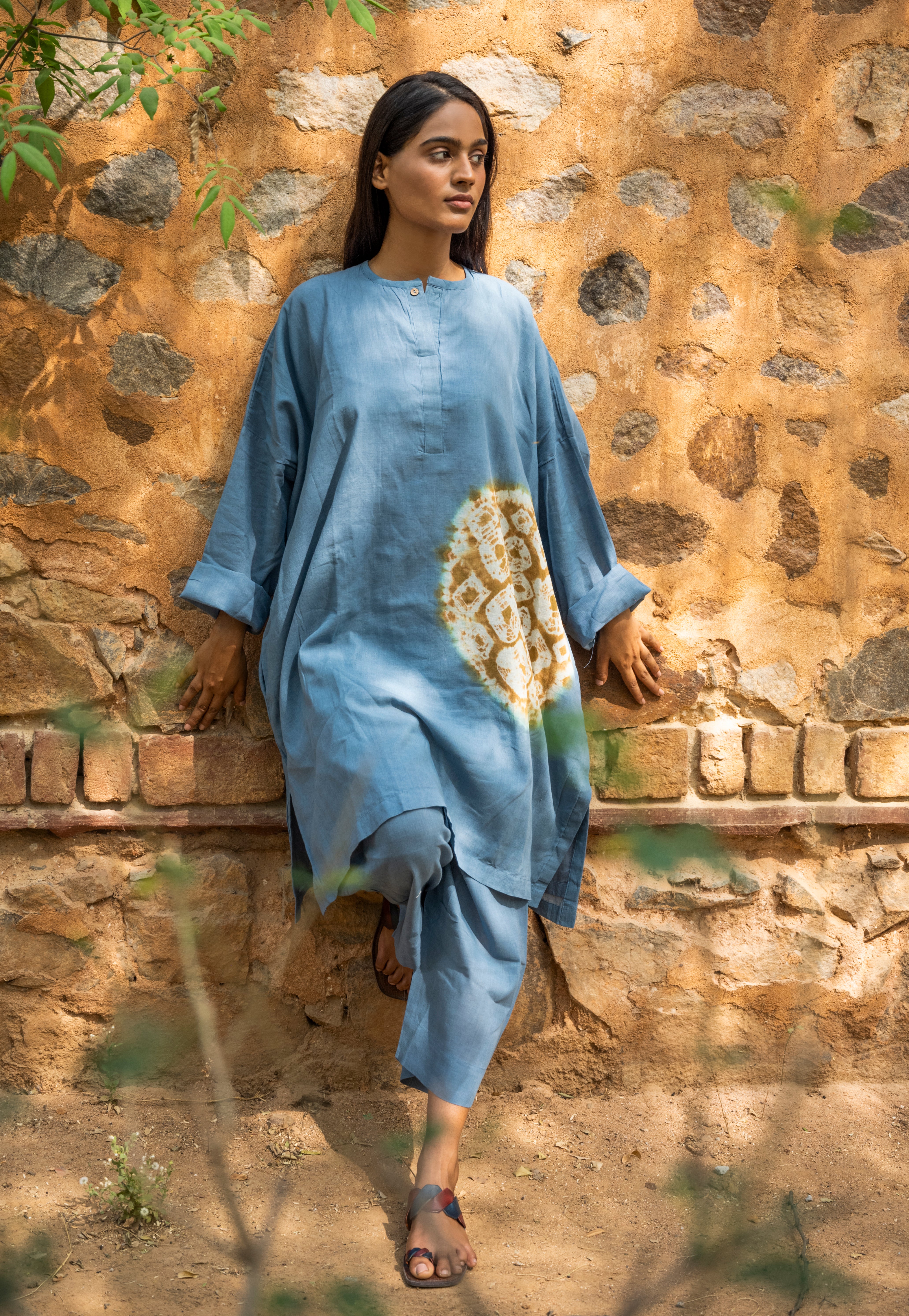 Pure Mulmul Shibori