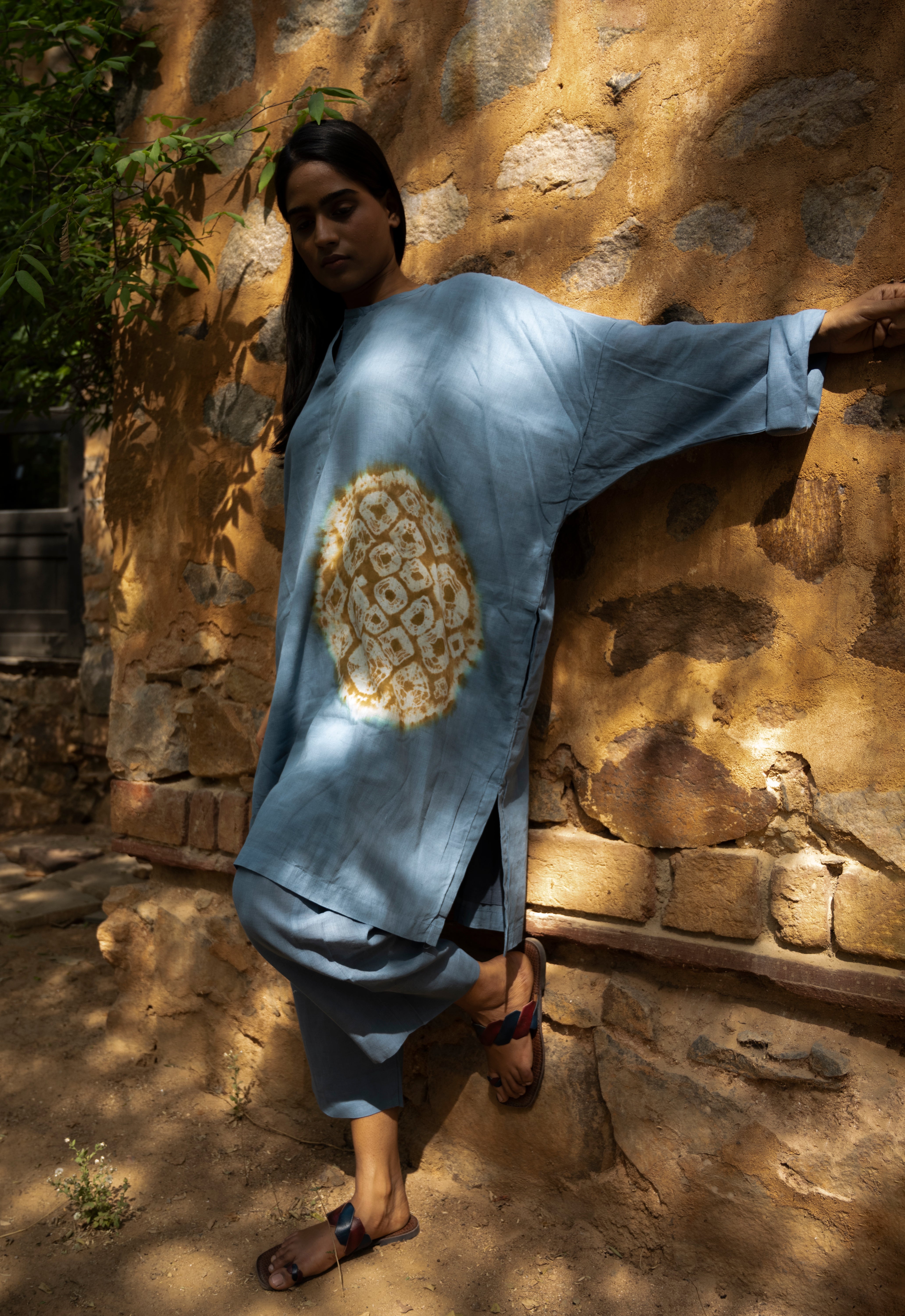 Pure Mulmul Shibori