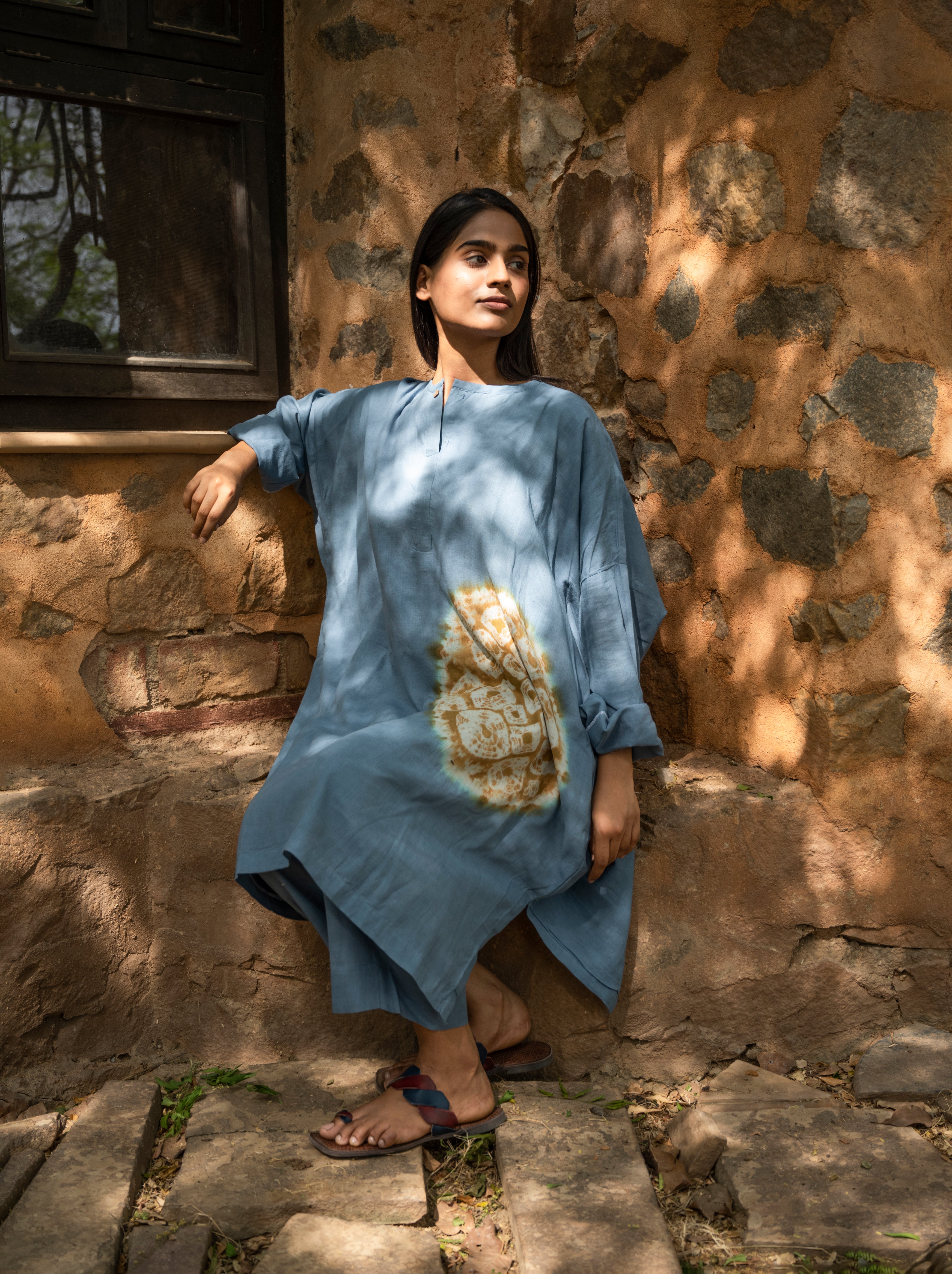 Pure Mulmul Shibori