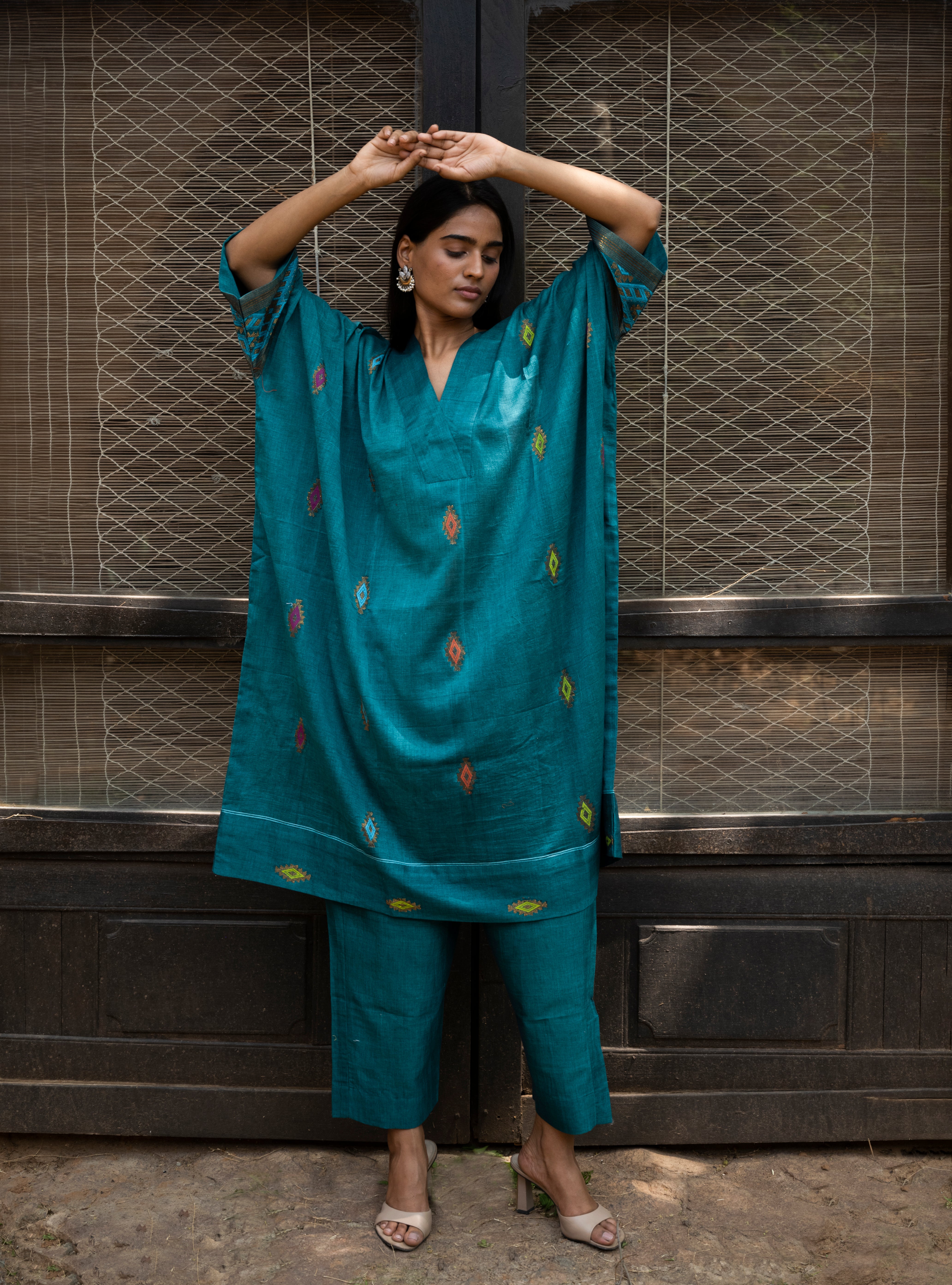 Meenakari Jamdanis