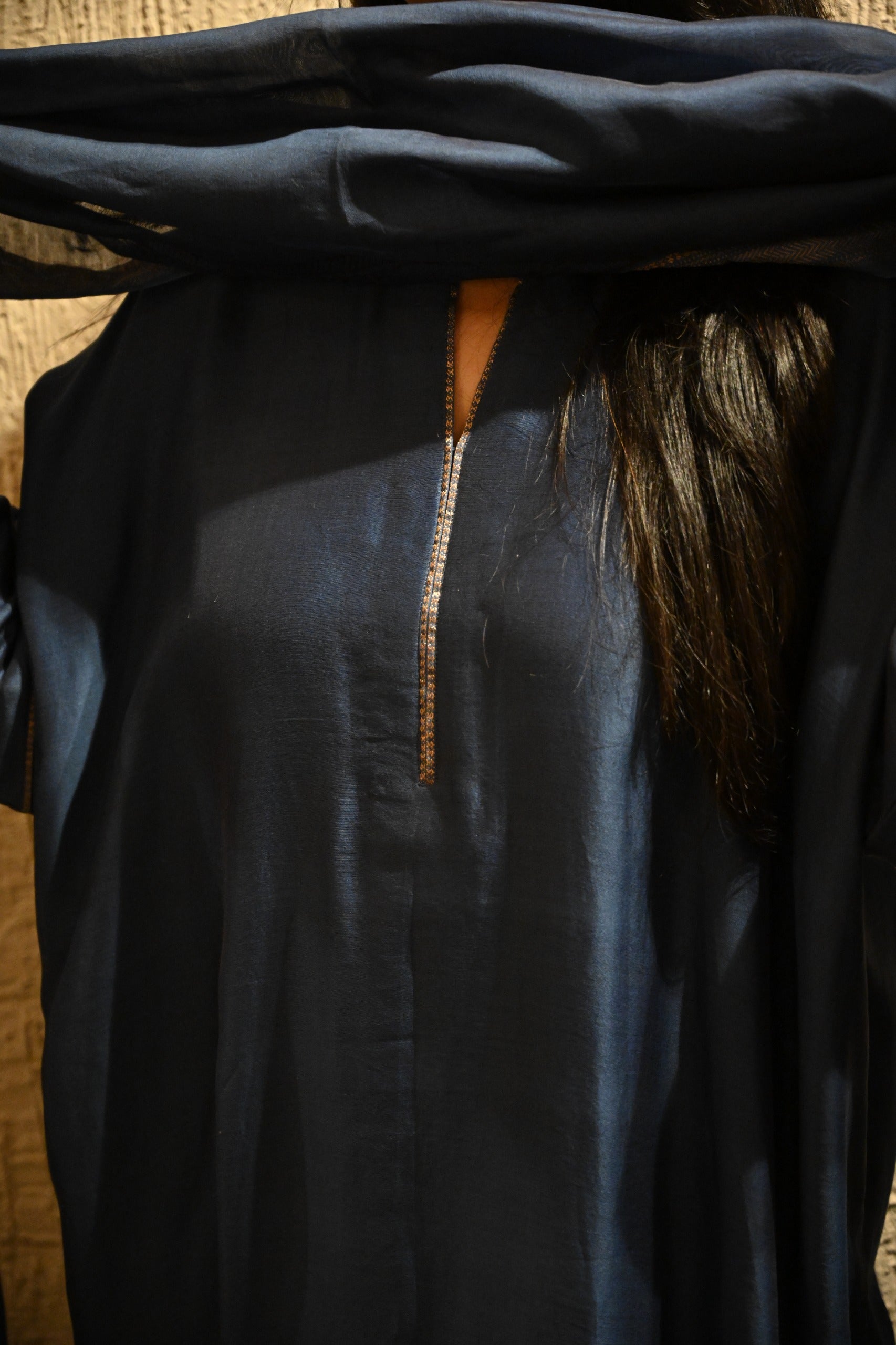 Royal Neel Bagh Handloom Silk Ensemble